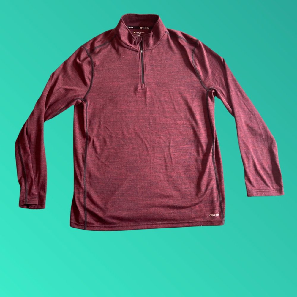 Red Dry Tek Sweater